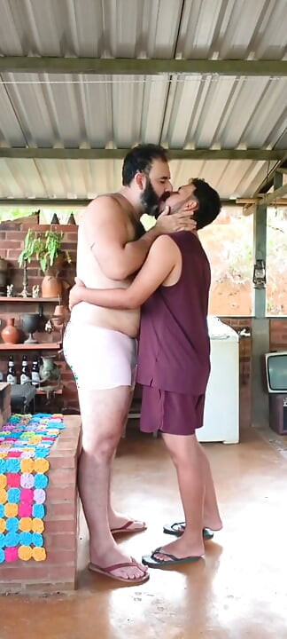 Hot Fuck with the Couple, We Put It Together in the Ass of the Young Man.