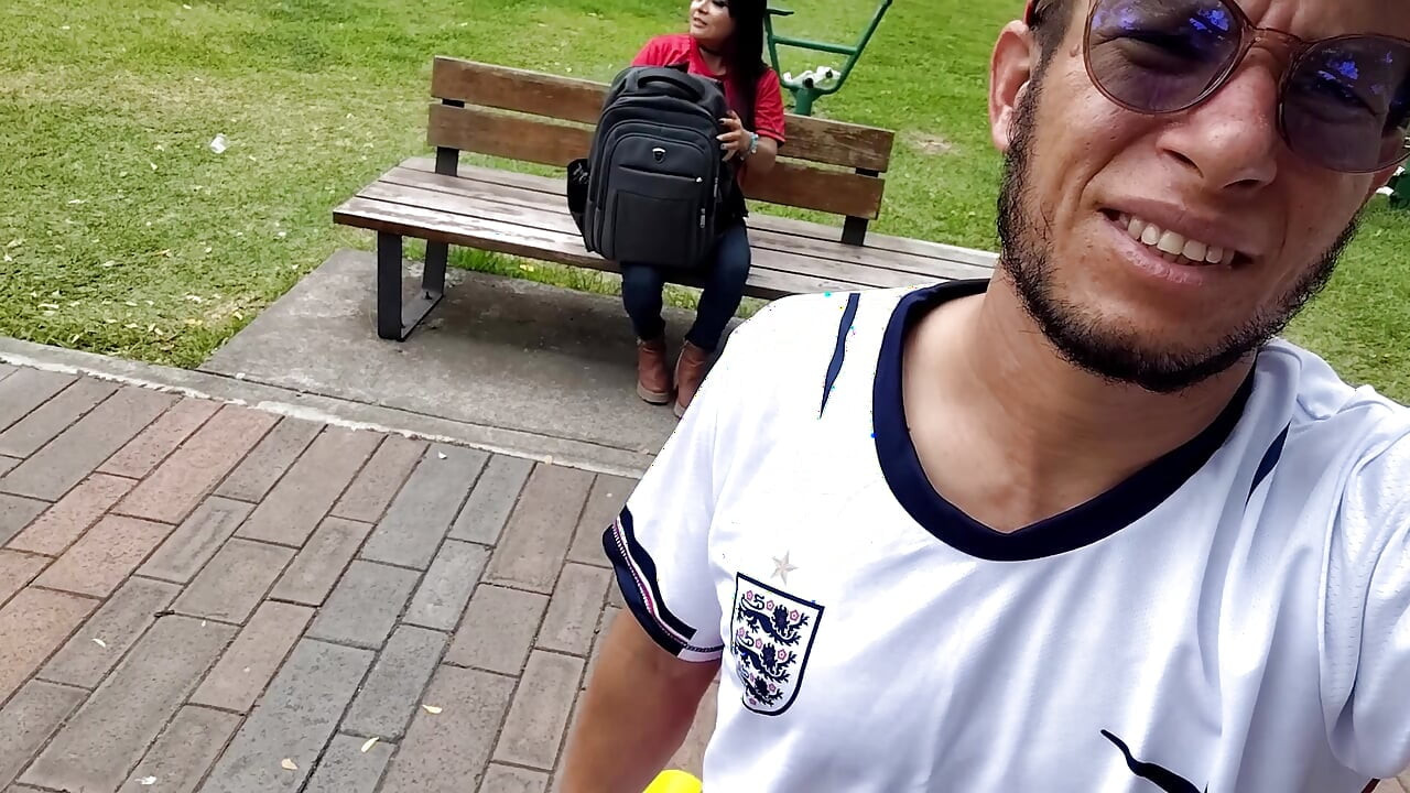 The park ranger is convinced to help a sweet fan from Spain.