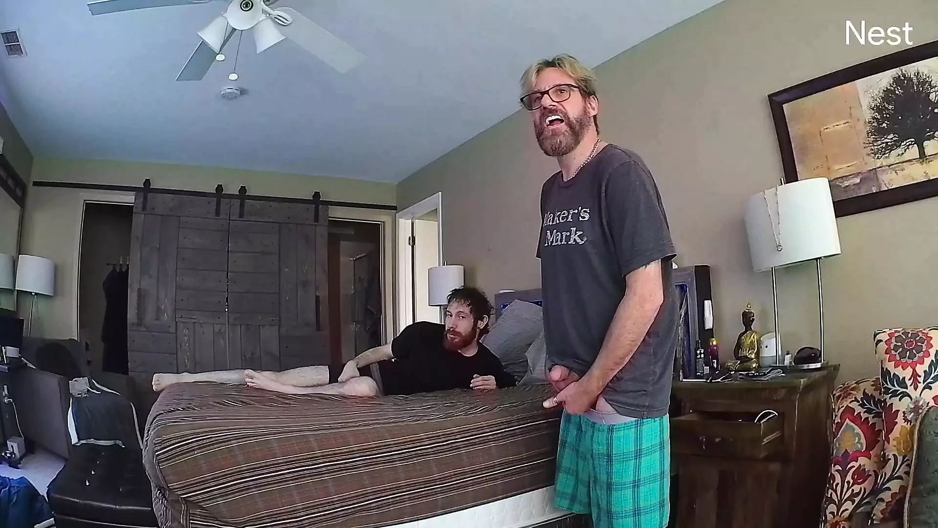 Sucking Daddy's Huge Cock First Thing In The Morning.