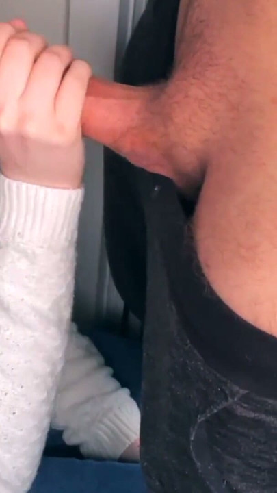 Caught her stepbrother with a boner and sucked him off | Clip 1
