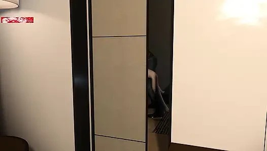 Kutukan pantat ratu 3d- hentai animasi 3D