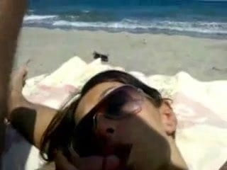 Nice Blowjob at the beach