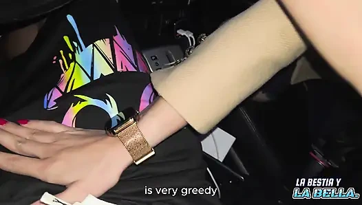 I Have Sex in the Car with My Best Friend's Boyfriend While He Drives Me Home Amateur!!!!