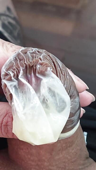 SEMEN IN THE CONDOM, DRINK THIS MILK?
