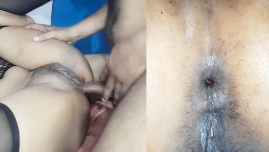 El anal de Riya follada por su marido