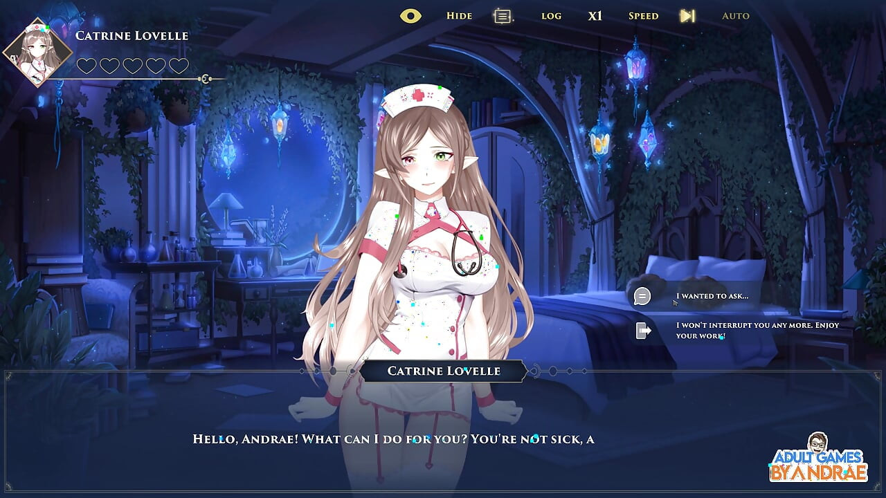 WANDERER: Broken Bed Gameplay Del 2 - Natt avsugning av Isabella