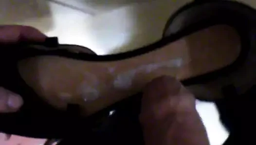Cum naylon çorap ve ayakkabı