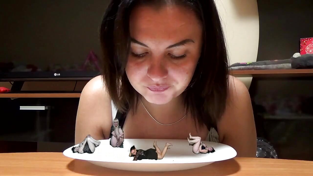 Ich werde 4 mädchen essen! Mmm, lecker!