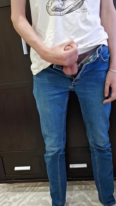 I'm jerking off