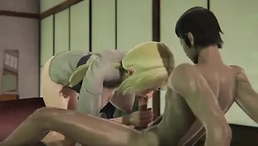 Ritsuko Bound Japanese Babe Animated Hentai - Restrained Lifting Fuck Full of Passionate Groans, Flat Prone Bone Thrusting Her Juicy Big Ass