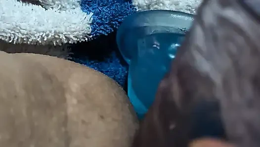 Yeni dildolar çifte penetrasyon orta yaşlı seksi kadın