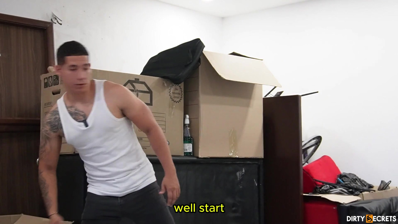 Lil timy和leo wild帮我搬家，最后我们玩了一次的热辣3P