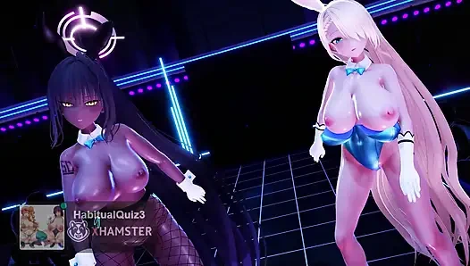 mmd r18 Karin & Asuna are the Baddest! sex dance ahegao ntr milf want to fuck hard big dilto 3d hentai