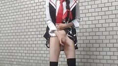 Shigure - cosplay japonés y masturbación pública