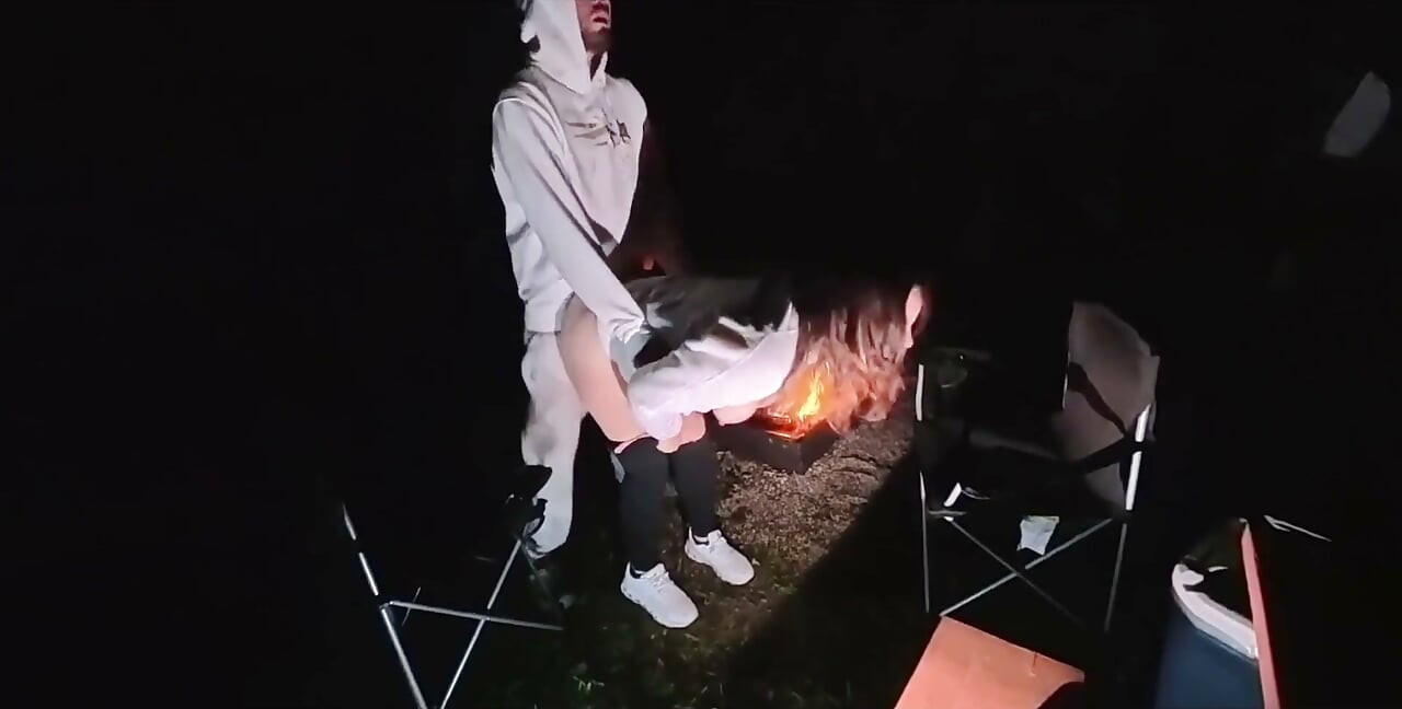 Wife Bent Over and Used Outside at Camp Trying to Get Caught