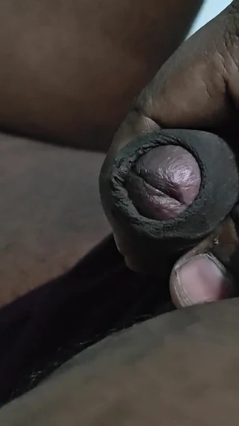 Captivating moment from "the boy with hard black thick cock masterbating"