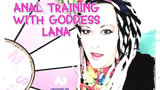 Anal-training mit der göttin lana