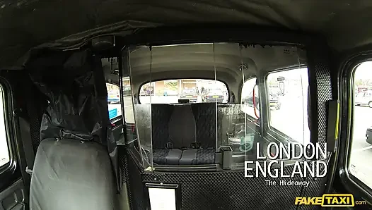 Fake Taxi - Naughty Tiffany Naylor Caught Hiding in a Cab, Gets a Handjob and Deep Pussy Fuck Outside