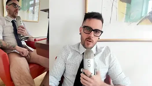 Üniversite profesörün olarak asmr rol yapma! Boşalma dahil!