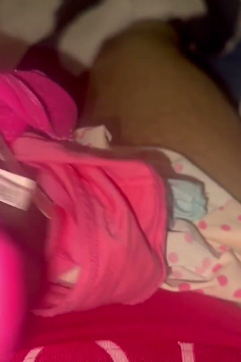 Lazy in Bed Wearing Panties.
