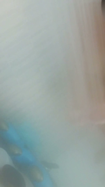 Shaving in a hot steamy shower (no audio)