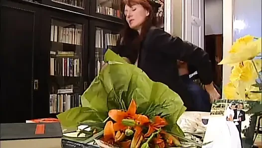 Horny Mature Was Sad Because He Wanted Sex so When His Friend Came He Was Happy to Have Sex
