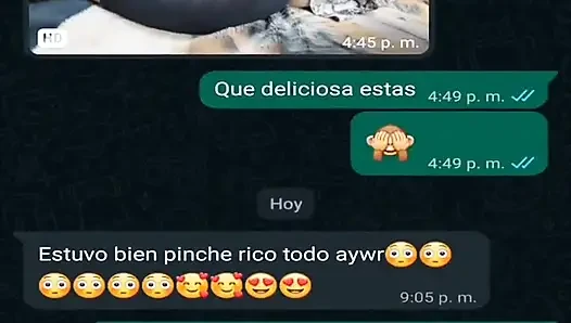 Hot Chat with My Ex's Whore, with Photos