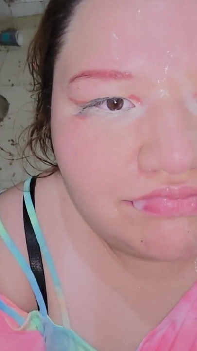 Doing cumwalks with lots of thick cum on my face, through the city with lots of people watching me, is what I always want | Clip 2