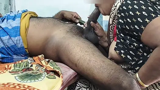 While My Stepmother Was Drinking Water, I Went There, Pulled Her Saree, and Had Sex with Her.
