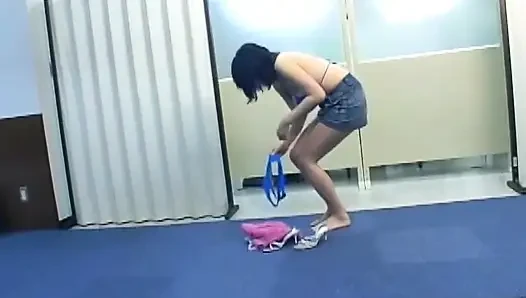 Sexy Japanese Girl Takes Big Load on Her Huge Chest