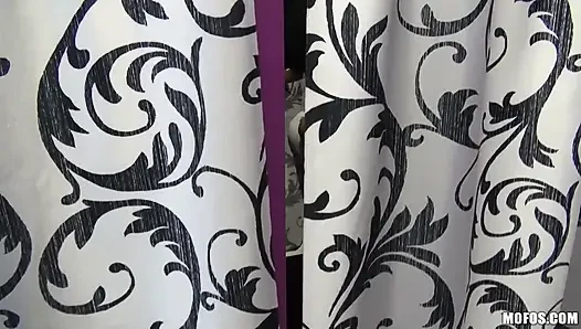 Risky Pickups - Skinny Amateur Gina Devine Rides Cock in Back Fitting Room
