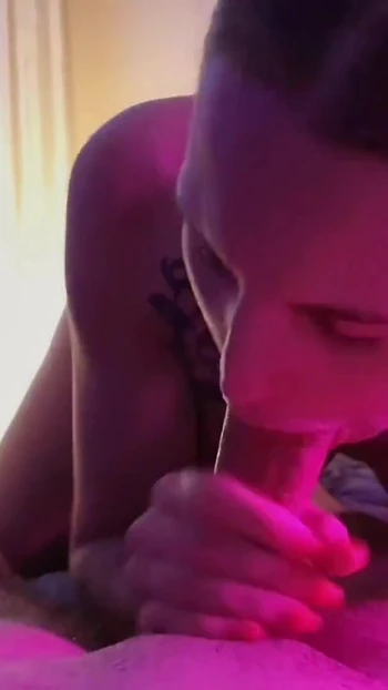 Emotional moment from "Netflix and chill with a hottie"
