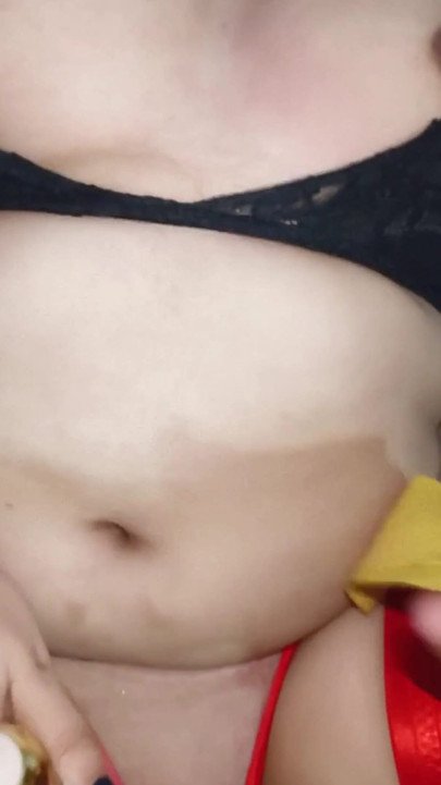 Indian BDSM Sex with Instagram Influencer Anal Plug and Boobs Spanking