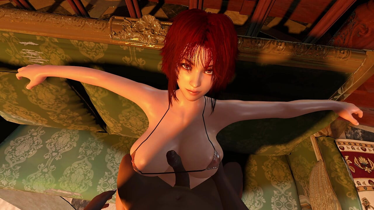 Una esposa rica monta un hentai de polla - animación en 3D sin censura