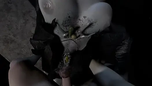 Ngentot lady cassandra lagi berdiri - resident evil village
