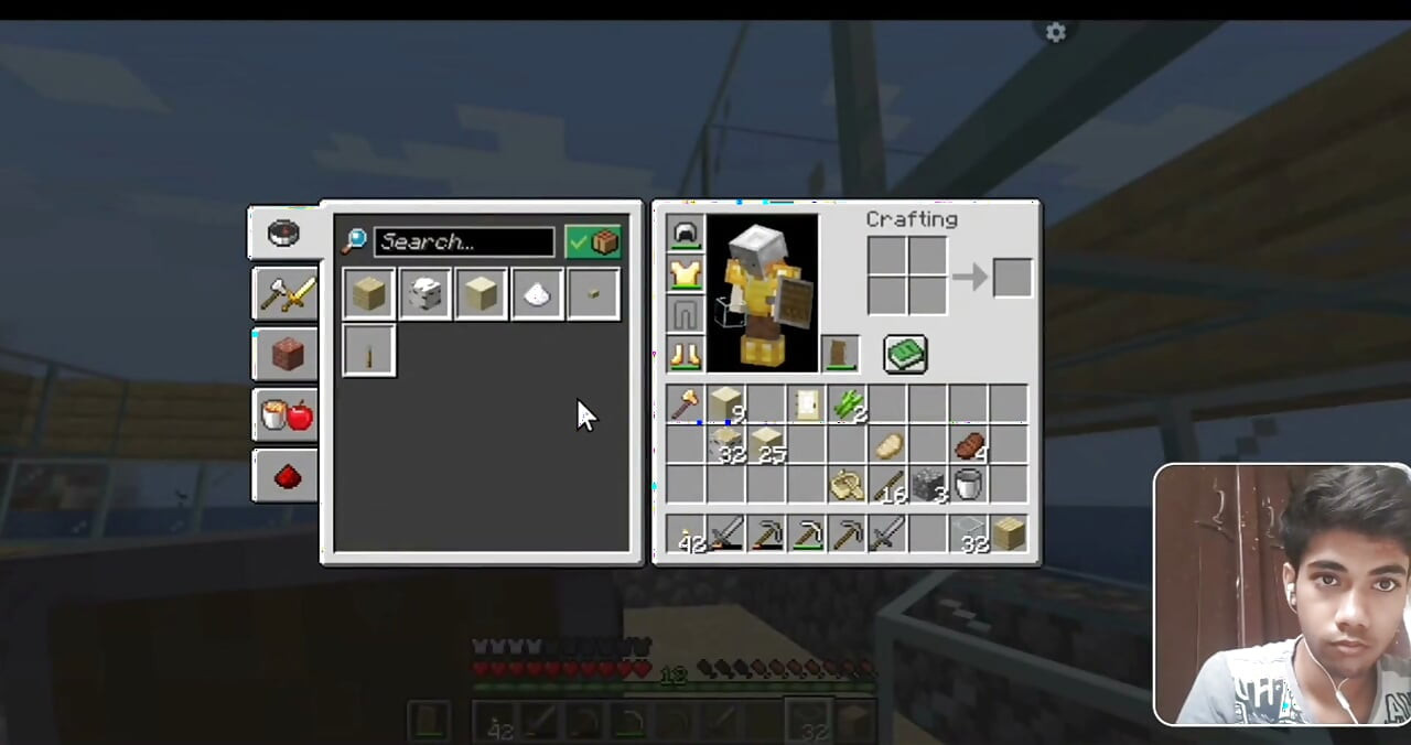 First time build in Minecraft