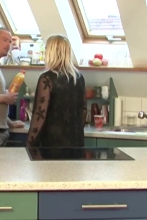 Blonde, Matured BBW Housewife Gets Her Horny Pussy Stuffed with a Big Cock