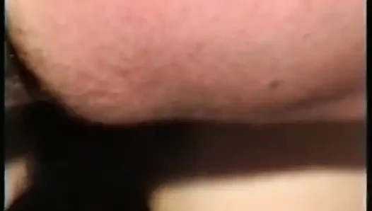 Hairy hottie getting fucked in her holes