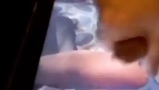 Cum üzerinde abbys güzel popo