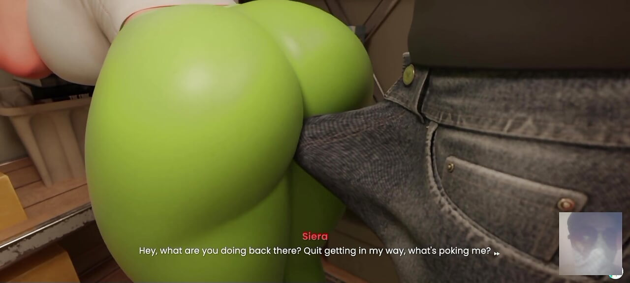 HOT STEPSIS KIM POSSIBLE RUB HER BUTT AGAINST ME AND THEN I FUCKED HER THIGH IN SEXY LEGGINGS!