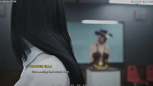 Shadows of Desire by Shamandev - College Cosplay Event, Classroom Masturbation 61