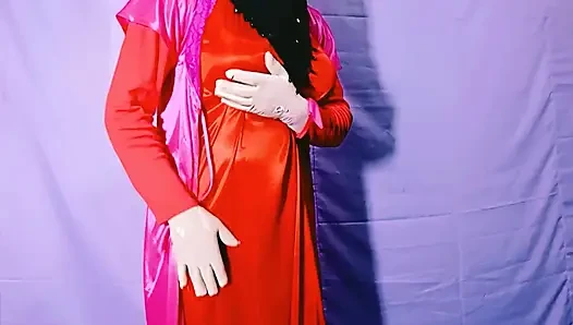 Bengalli çok güzel seksi kadının kocası yurtdışında