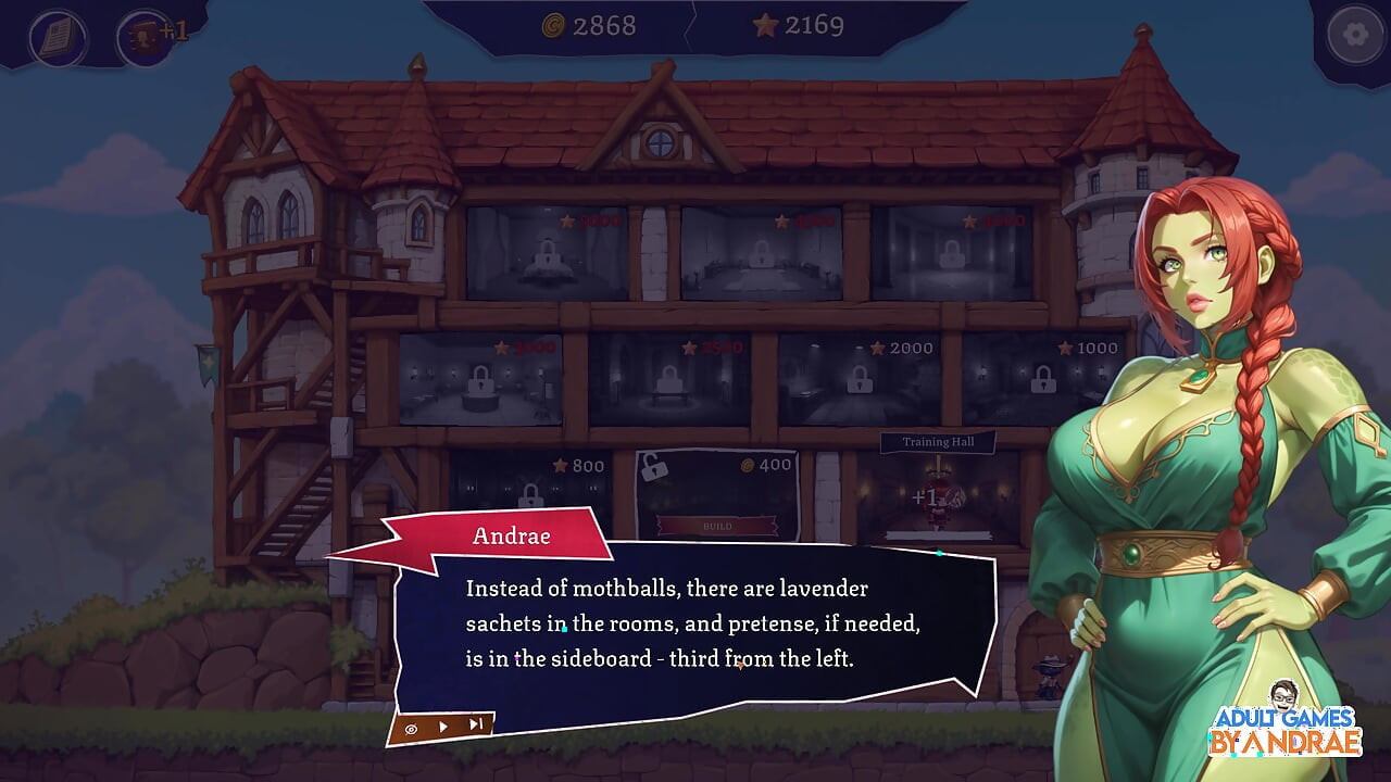 EP4: ルミングが彼女のきつい膣をトゥワークし、セックス・ギルドシミュレーター