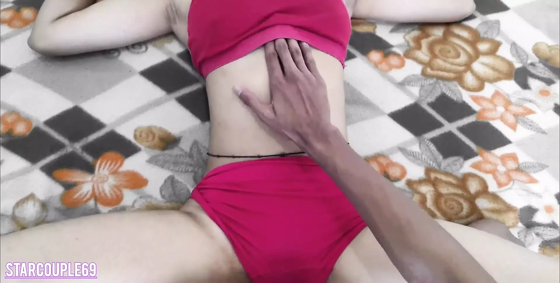 Step Brother Fucked Stepsister and Cummed Inside Her Tight Pussy