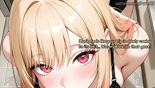 Ты наполнил сливками киску Marin Kitagawa в примерочной