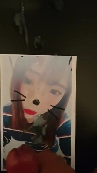 Koreaanse vriend uit Japan cumtribute