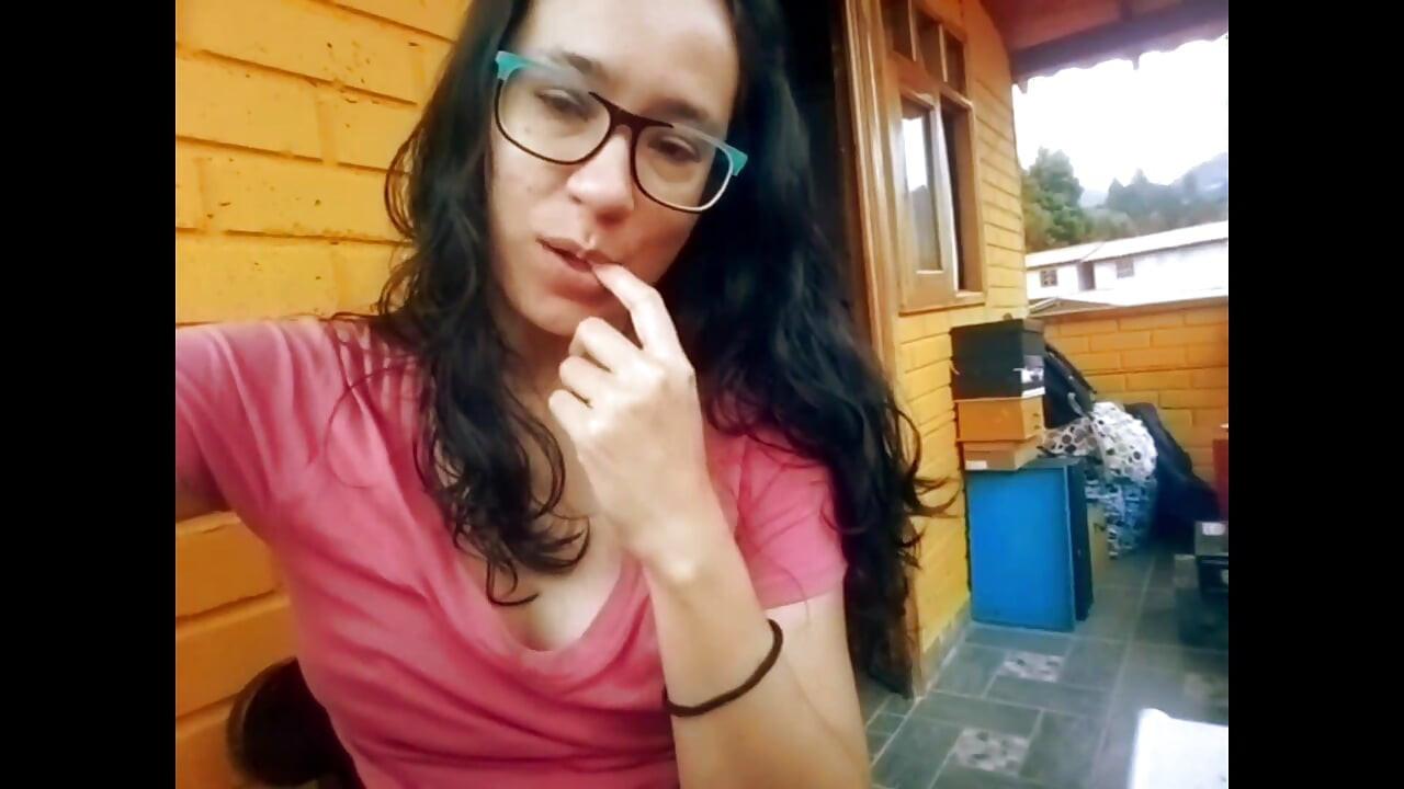 I Touch My Pussy on the Balcony and the Neighbors Watch Me From the Window