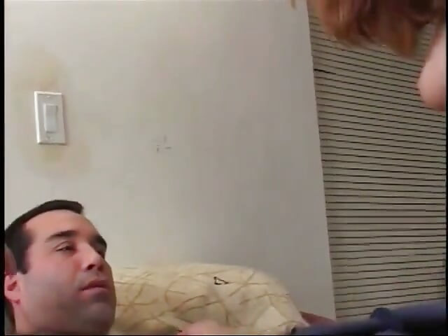 Big cock man loves getting sucked off before he fucks the tight pussy on a slut