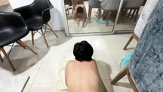 I Watch My Big Ass Amateur Stepsister Doing Very Sexy Yoga Poses and I Get Horny, so I Decide to Stick My Whole Cock in Her