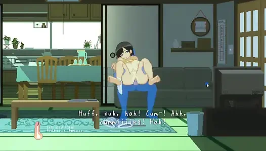 Hentai game - der wilde sommersex einer vollbusigen frau auf dem land